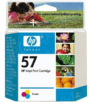 Genuine HP Inkjet Cartridge 57 Tri-colour
